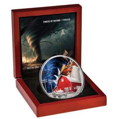 Tornado - 2 oz - Silber Sammlermünze