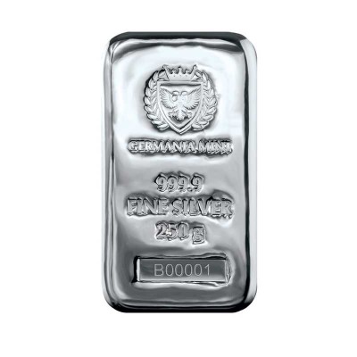 Germania Mint - 250g - Silberanlagebarren