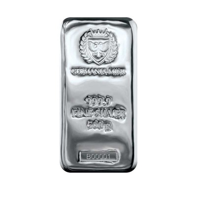 Germania Mint - 500g - Silberanlagebarren