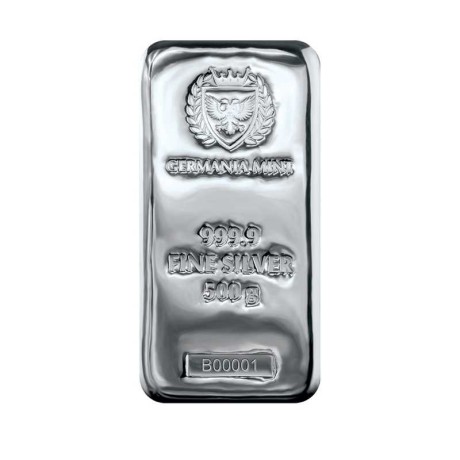 Germania Mint - 500g - Silberanlagebarren