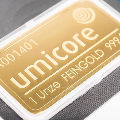 Umicore - 1 oz - Goldanlagebarren