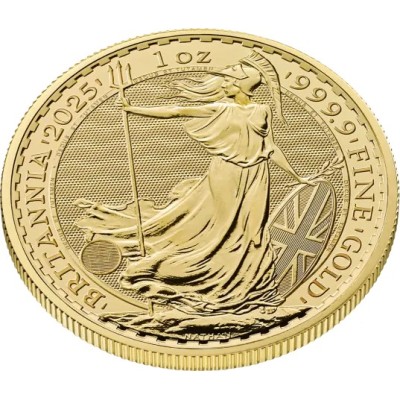 Britannia 2025 - 1 oz - Goldanlagemünze