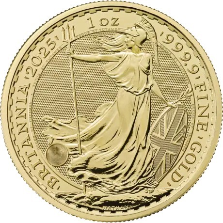 Britannia 2025 - 1 oz - Goldanlagemünze