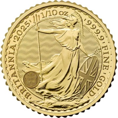 Britannia 2025 - 1/10 oz - Goldanlagemünze