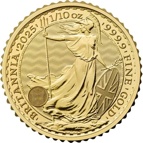 Britannia 2025 - 1/10 oz - Goldanlagemünze