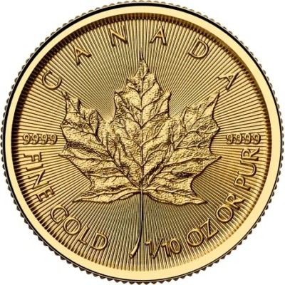 Maple Leaf (2025) - 1/10 oz - Goldanlagemünze