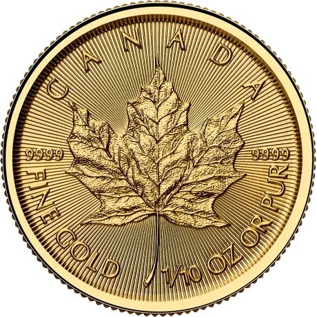 Maple Leaf (2025) - 1/10 oz - Goldanlagemünze