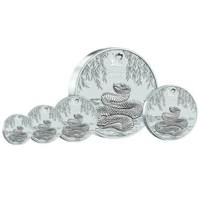 Lunar Snake (2025) - 1 oz - Silber Anlagemünze