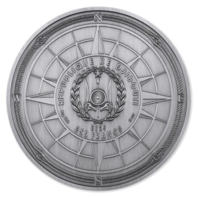 Marco Polo - 5 oz - Silberpuzzle vergoldete Sammlermünze