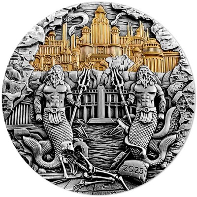 Atlantis - 5 oz - Silber Sammlermünze (Lieferung 30.6.2025)