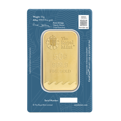 Britannia - 50g - Goldanlagebarren