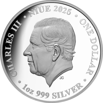 Kapitän Cook - Zweite Reise - 1 oz - Silber Proof Sammlermünze