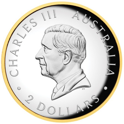 Kookaburra - 2 oz - Silber Proof Sammlermünze (Lieferung 25.6.2025)