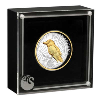 Kookaburra - 2 oz - Silber Proof Sammlermünze (Lieferung 25.6.2025)