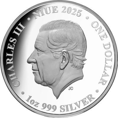 König Karl III. und Königin Elisabeth II. - 1 Oz - Silber Proof Sammlermünze (Lieferung 20.7.2025)