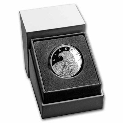 Liberty United Crypto States (2023) - 1 oz - Silber Proof Sammlermünze