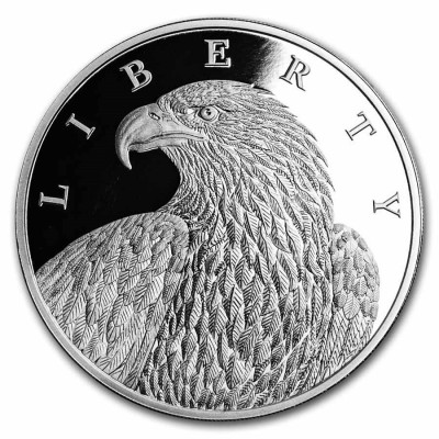 Liberty United Crypto States (2023) - 1 oz - Silber Proof Sammlermünze