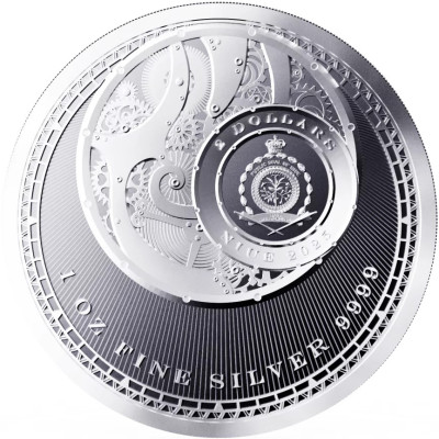 Chronos (2025) - 1 oz - Silberanlagemünze  ( Lieferung 18.9.2025)