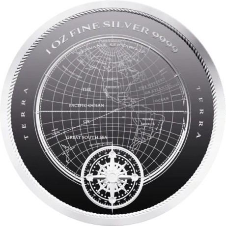 Terra (2025) - 1 oz - Silber Sammlermünze (Lieferung 18.9.2025)