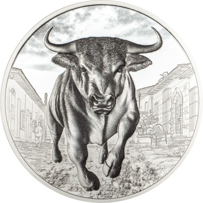 Sieben Todsünden - Zorn (2025) - 1 oz - Silber Proof Sammlermünze (Lieferung 5.10.2025)