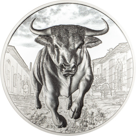 Sieben Todsünden - Zorn (2025) - 1 oz - Silber Proof Sammlermünze (Lieferung 5.10.2025)