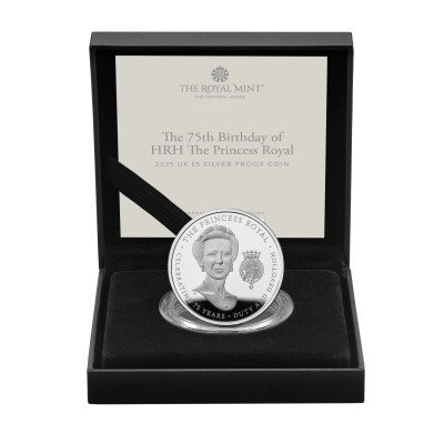 Jubiläum von Prinzessin Anne (2025) - 28g - Silber Sammlermünze
