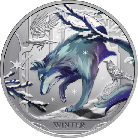 Winter Wolf (2025) - 1 oz - Silber Sammlermünze