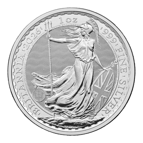 Britannia (2026) - 1 oz - Silberanlagemünze