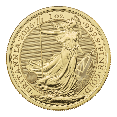 Britannia (2026) - 1 oz - Goldanlagemünze