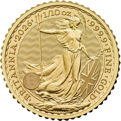 Britannia (2026) - 1/10 oz - Goldanlagemünze