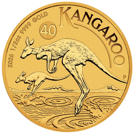 Australian Kangaroo (2026) - 1/2 oz - Goldanlagemünze
