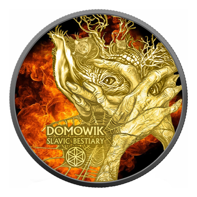 Slawische Fabeln - Domovik - 2 oz - Silber Sammlermünze