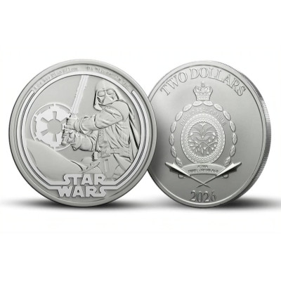 Star Wars Darth Vader (2026) - 1 oz - Silberanlagemünze