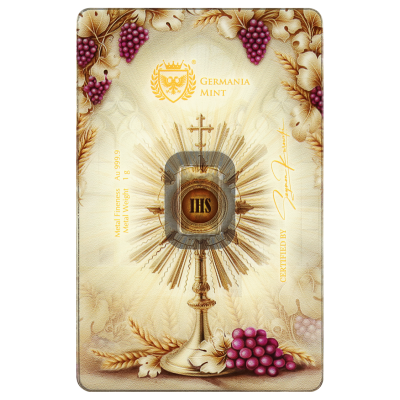 Germania Mint - 1g "Erste Heilige Kommunion" II - Goldanlagebarren