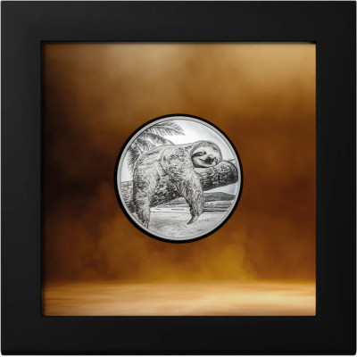 Sieben Todsünden - Faulheit - (2026) - 1 oz - Silber Proof Sammlermünze
