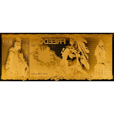 Freiheit Aurum - 24k Gold Bill (100mg)