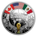 FIFA Fußball WM 2026 - 20g - Silber Sammlermünze