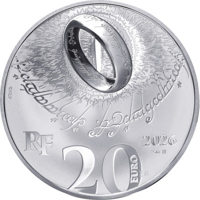 Herr der Ringe - 1 Oz Silber Sammlermünze