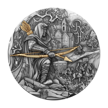 Robin Hood - 2 oz - Silber Sammlermünze