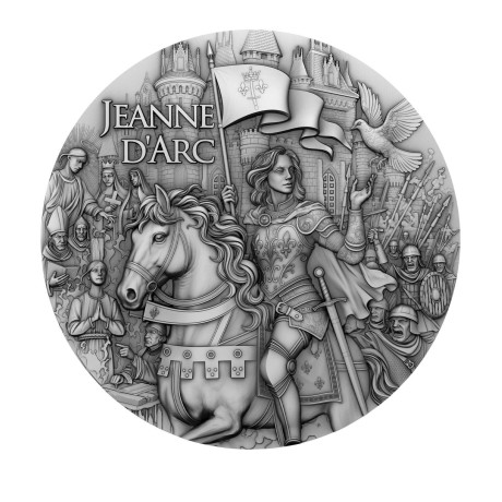 Jeanne d'Arc - 2 oz - Silber Sammlermünze