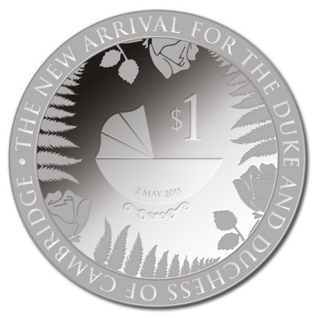 Royal Baby 2015 – 1 oz – Silber Proof-Sammlermünze