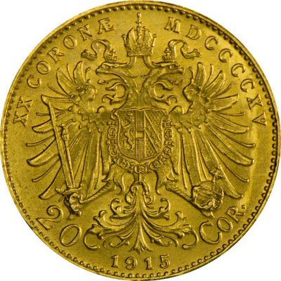 20-Kronen-Goldmünze Franz Joseph I. – Gold-Restrike – Goldanlagemünze