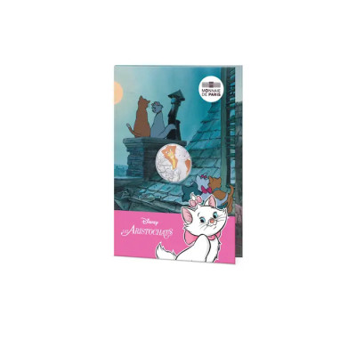 Die Aristocats – (2025) – silberne, kolorierte Sammlermünze