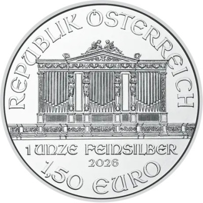 Wiener Philharmoniker (verschiedene Jahrgänge) – 1 oz – Silberanlagemünze